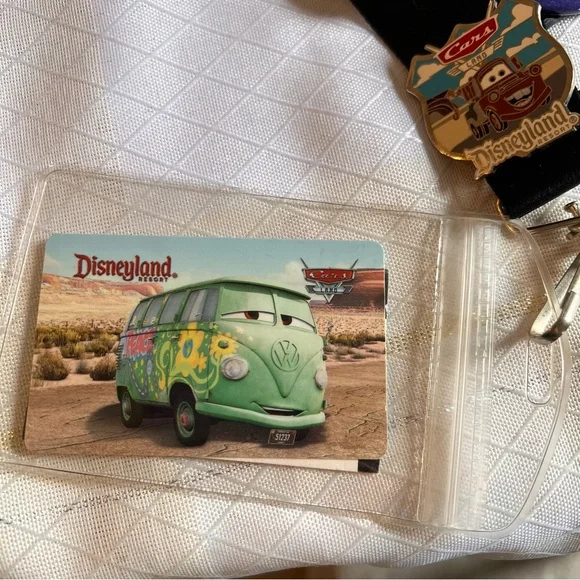 Disneyland Theme Park Lanyard with Collectible Pins 2013, Disney Collectibles